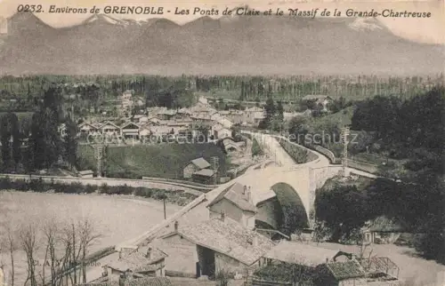 AK / Ansichtskarte Claix GRENOBLE 38 Isere Vue panoramique Ponts de Claix et Massif de la Grande Chartreuse