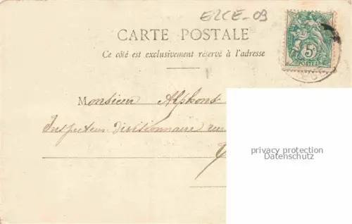 AK / Ansichtskarte Erce Aulus-les-Bains Saint-Girons 09 Ariege Vue générale Eglise Pyrénées Ariégeoises