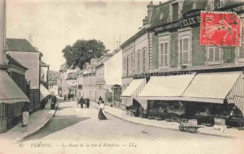 AK / Ansichtskarte Vernon  Evreux 27 Eure Le Haut de la Rue d'Albufera