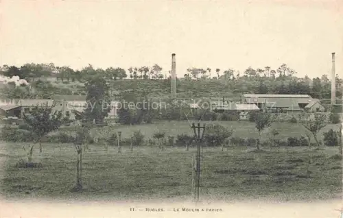 AK / Ansichtskarte Rugles Rubles Evreux 27 Eure Moulin à papier
