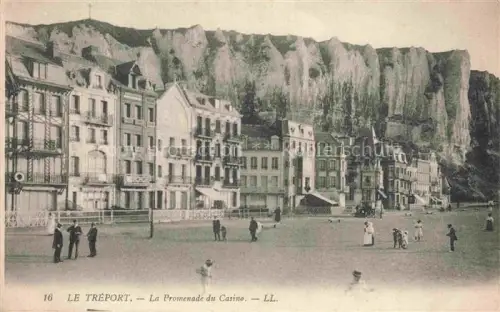 AK / Ansichtskarte LE TREPORT Dieppe 76 Seine-Maritime La Promenade du Casino