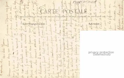 AK / Ansichtskarte Montataire SENLIS 60 Oise Vue générale Château Eglise