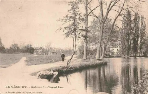 AK / Ansichtskarte Le Vesinet  Saint-Germain-en-Laye 78 Yvelines Autour du Grand Lac