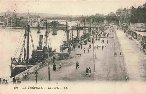 AK / Ansichtskarte LE TREPORT Dieppe 76 Seine-Maritime Le port