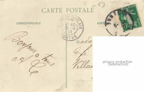 AK / Ansichtskarte St-Leger LAVAL 53 Mayenne Eglise et Place