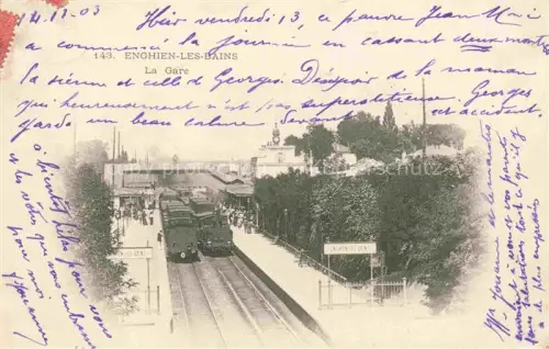 AK / Ansichtskarte Enghien-les-Bains 95 Val-d Oise La gare