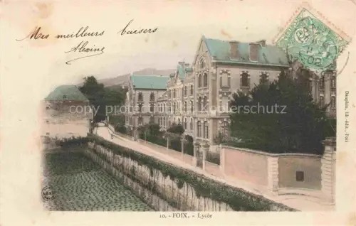 AK / Ansichtskarte FOIX 09 Ariege Le Lycée