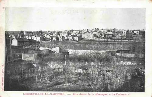 AK / Ansichtskarte Gerbeviller-la-Martyre LUNEVILLE 54 Meurthe-et-Moselle Rive droite de la Mortagne La Vacherie