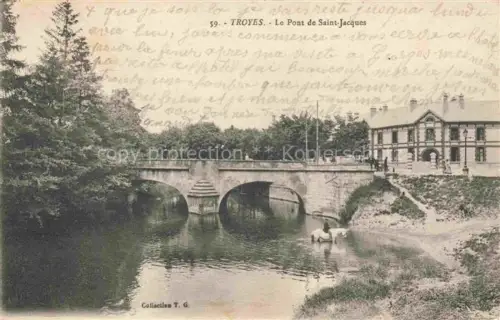 AK / Ansichtskarte TROYES 10 Aube Pont de Saint-Jacques