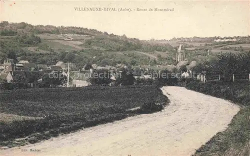 AK / Ansichtskarte Dival Villenauxe-la-Grande Nogent-sur-Seine 10 Aube Route de Montmirail