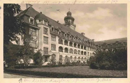 AK / Ansichtskarte MueNCHEN Orthopaedische Klinik Garten