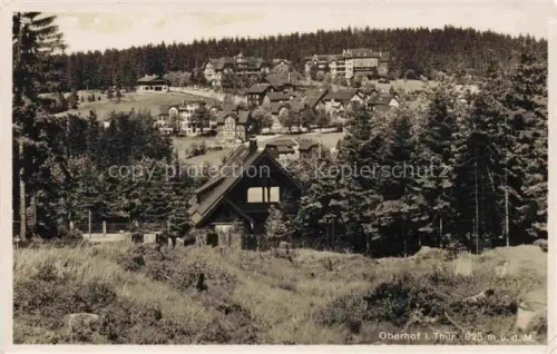 AK / Ansichtskarte Oberhof  Thueringen Panorama