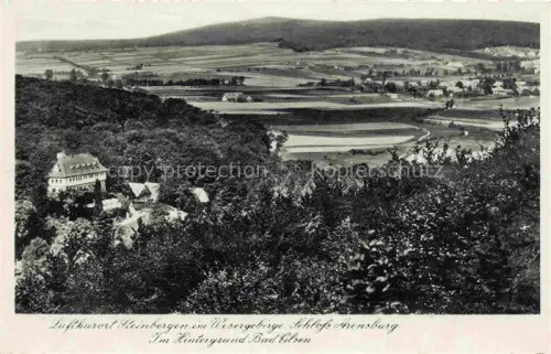 AK / Ansichtskarte Steinbergen Rinteln Niedersachsen Schloss Arensburg mit Bad Eilsen