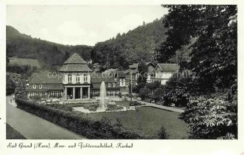 AK / Ansichtskarte Bad Grund Harz Osterode Niedersachsen Moor und Fichtennadelbad Kurbad