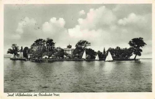 AK / Ansichtskarte Steinhuder Meer Wunstorf Insel und Festung Wilhelmstein