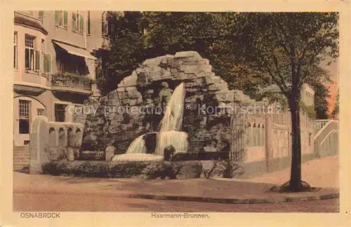 AK / Ansichtskarte OSNABRueCK Haarmann Brunnen