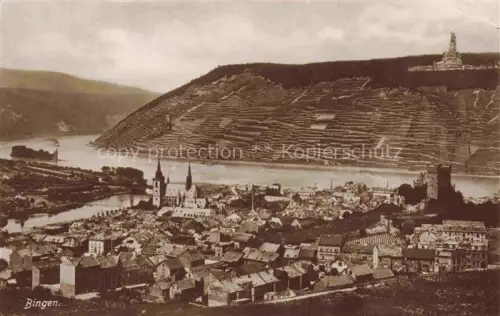 AK / Ansichtskarte Bingen Rhein Panorama
