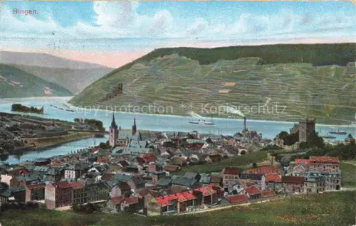 AK / Ansichtskarte Bingen Rhein Panorama
