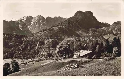 AK / Ansichtskarte BAD REICHENHALL Padinger Alm mit Reiteralpe und Muellnerhorn