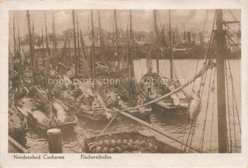 AK / Ansichtskarte CUXHAVEN Nordseebad Fischereihafen
