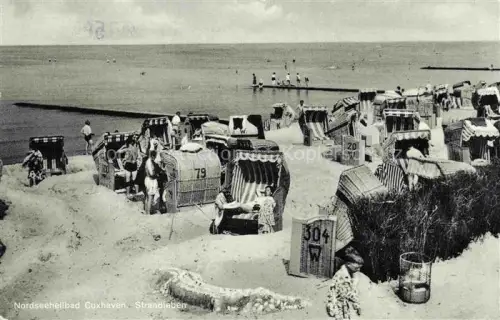AK / Ansichtskarte CUXHAVEN Nordseebad Strandleben