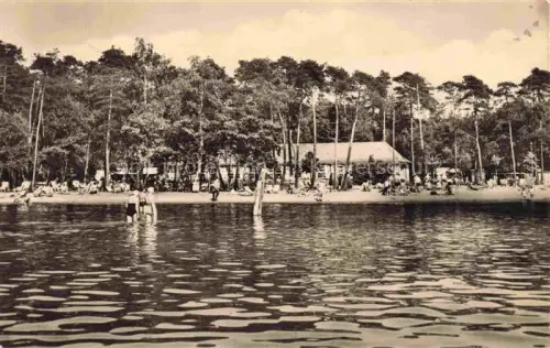 AK / Ansichtskarte Arendsee Altmark Sachsen-Anhalt Strandblick