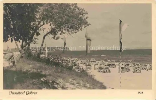 AK / Ansichtskarte GoeHREN  Ostseebad Ruegen Strand