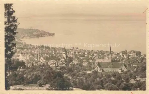 AK / Ansichtskarte RORSCHACH Bodensee SG Blick vom Rorschacher Berg