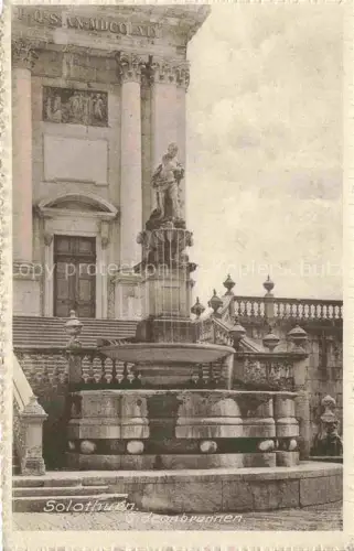 AK / Ansichtskarte Solothurn Soleure SO Gideonbrunnen