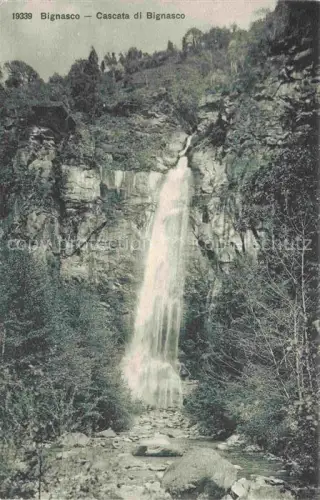 AK / Ansichtskarte Bignasco Vallemaggia TI Cascata di Bignasco