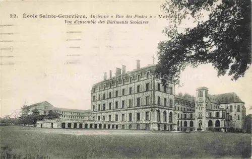 AK / Ansichtskarte VERSAILLES 78 Ecole Sainte Genevieve Ancienne Rue des Postes Vue d'ensemble des Batiments Scolaires
