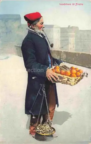 AK / Ansichtskarte Orangen Oranges Naranjas-- Pfeifenrauchen Tabakpfeife