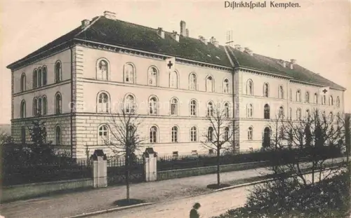 AK / Ansichtskarte KEMPTEN Allgaeu Bayern Distriktsspital