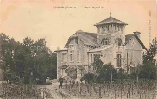 AK / Ansichtskarte La Brede BORDEAUX 33 Gironde Château Beaucaillou Schloss
