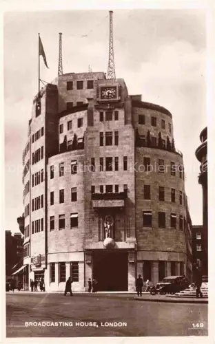 AK / Ansichtskarte LONDON  UK Broadcasting House