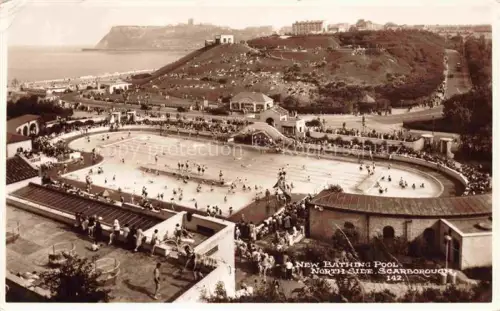 AK / Ansichtskarte Scarborough  Yorkshire UK New Bathing Pool