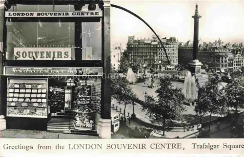 AK / Ansichtskarte LONDON  UK Souvenir Centre Trafalgar Square