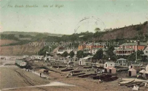 AK / Ansichtskarte Isle-of-Wight IOW   UK Beach Shanklin