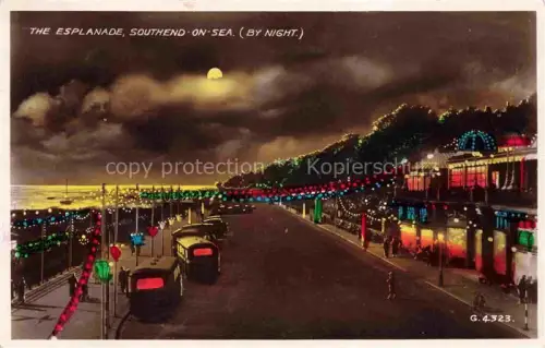 AK / Ansichtskarte SOUTHEND-ON-SEA UK The Esplanade in moonlight