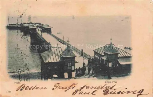 AK / Ansichtskarte PENARTH Cardiff Wales UK The pier