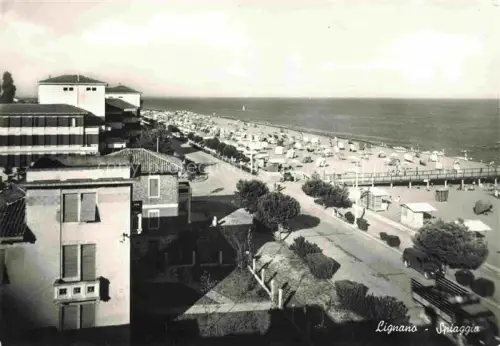 AK / Ansichtskarte LIGNANO  City Veneto IT La spiaggia