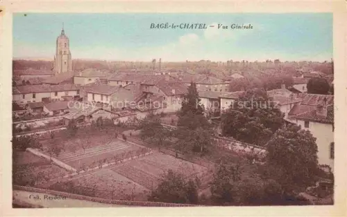 AK / Ansichtskarte Bage-le-Chatel Bourg-en-Bresse 01 Ain Vue générale