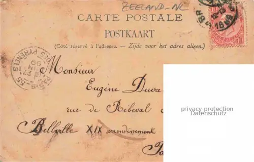 AK / Ansichtskarte ZEELAND  Province NL S. M. la Reine Wilhelmine en costume de Zeelande