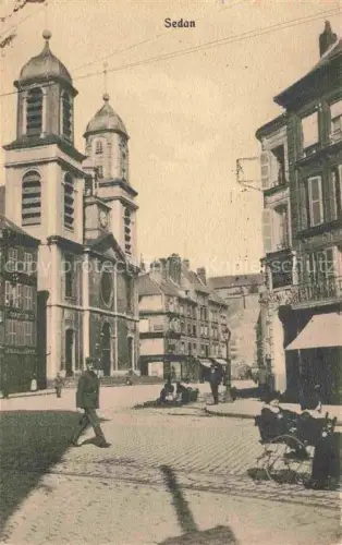 AK / Ansichtskarte SEDAN 08 Ardennes Au centre ville Eglise