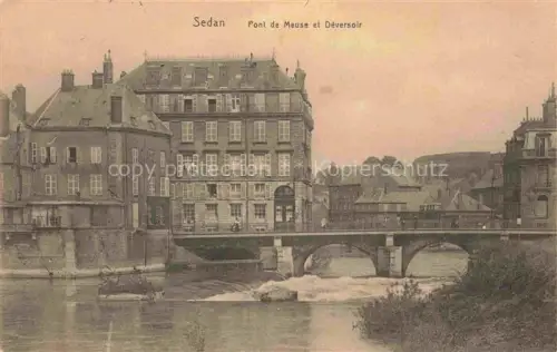 AK / Ansichtskarte SEDAN 08 Ardennes Pont de Meuse et Déversoir