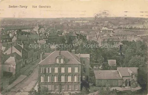 AK / Ansichtskarte Torcy SEDAN  08 Ardennes Vue générale Feldpost