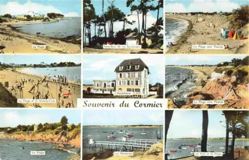 AK / Ansichtskarte Cormier Le La Plaine-sur-Mer 44 Loire-Atlantique La Plage Mickey Club Sous Bois de La Sauziniere Thoron Hostellerie Les Pecherie Le Port et la Plage