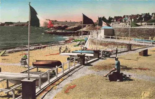 AK / Ansichtskarte Prefailles Saint-Nazaire 44 Loire-Atlantique La Digue et la Plage