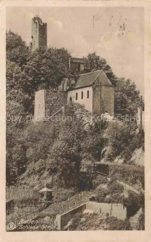 AK / Ansichtskarte BADEN  AG (Schweiz) Schloss Stein