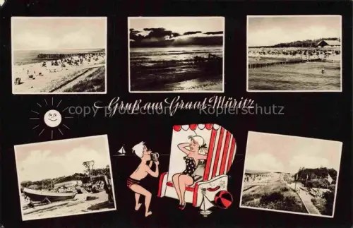 AK / Ansichtskarte Graal-Mueritz Ostseebad Strandpartien